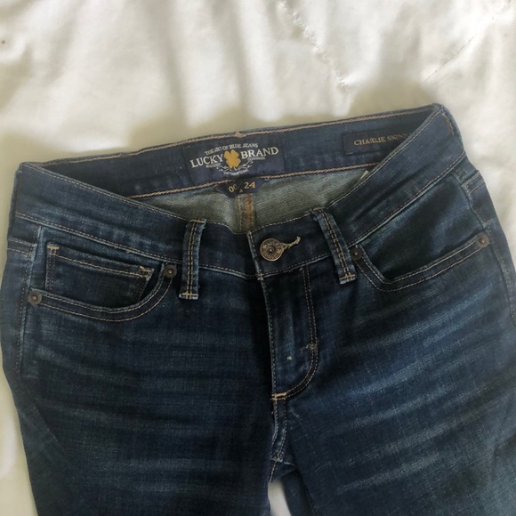 Lucky Brand Charlie Skinny Jeans - Picture 2 of 6